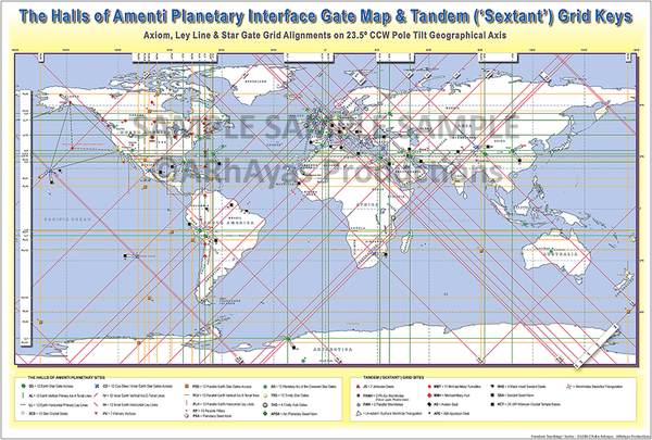 Halls of Amenti Planetary Interface Gate Map